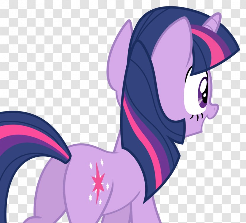 Pony Twilight Sparkle DeviantArt - Cartoon - Behind Vector Transparent PNG