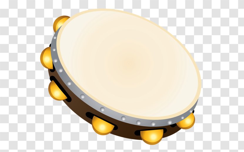 Tambourine Musical Instruments Clip Art - Frame - Trumpet And Saxophone Transparent PNG