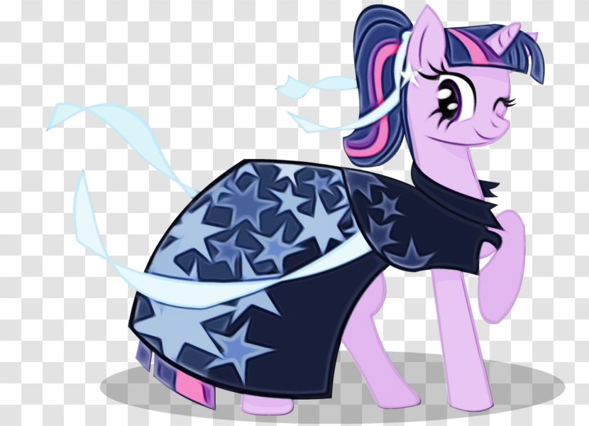 Watercolor Cartoon - Horse - Animation Pony Transparent PNG