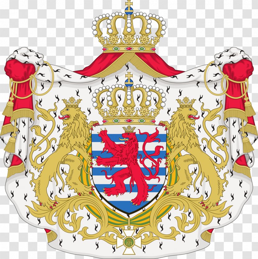 Luxembourg City Coat Of Arms Flag National - Royal Transparent PNG