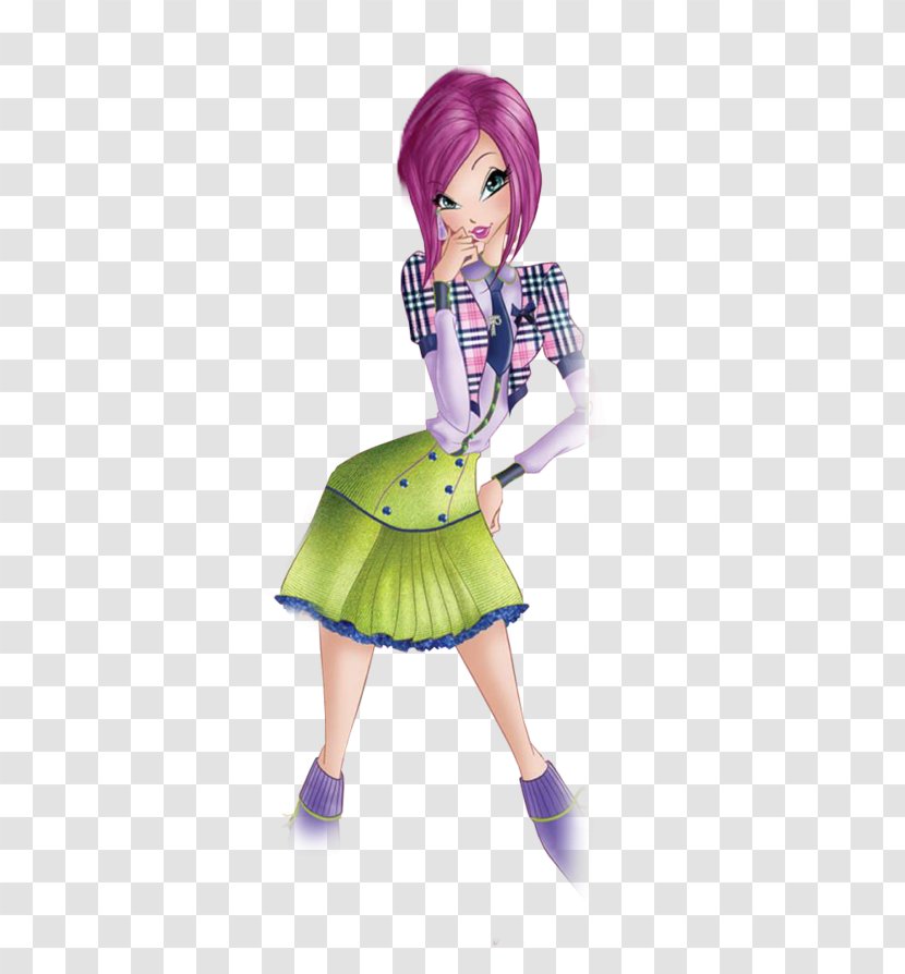 Tecna Aisha Musa Bloom Ariel - Flower - Winx Transparent PNG