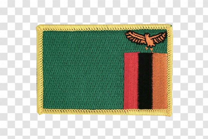 Flag Of Zambia Fahne Rectangle - Placemat Transparent PNG