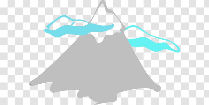 Mountain Cartoon Clip Art - White - Cliparts Transparent PNG
