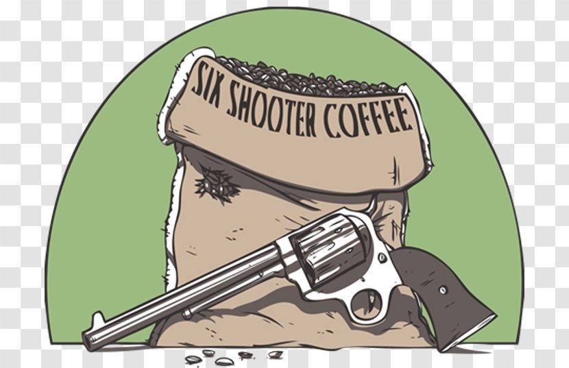 Six Shooter Coffee: Waterloo Café Cafe Roast Bar Coffee Bean Transparent PNG