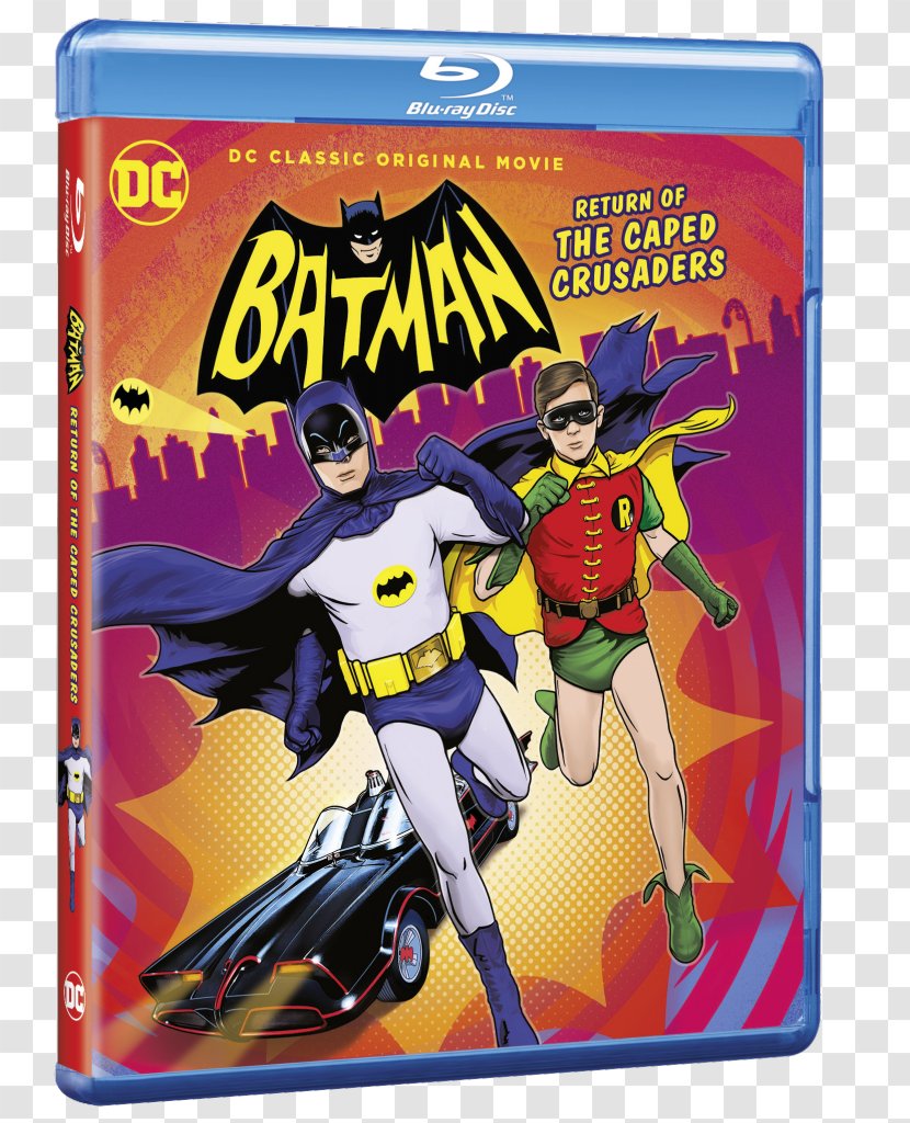 Batman Blu-ray Disc Film DVD Television Show - Burt Ward - Warner Bros Tv Transparent PNG