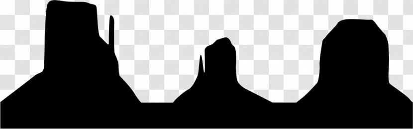Oljatomonument Valley Black - Monument - Shadow Hand Transparent PNG