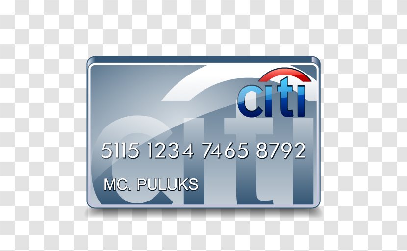 Citibank Credit Card - Logo Transparent PNG