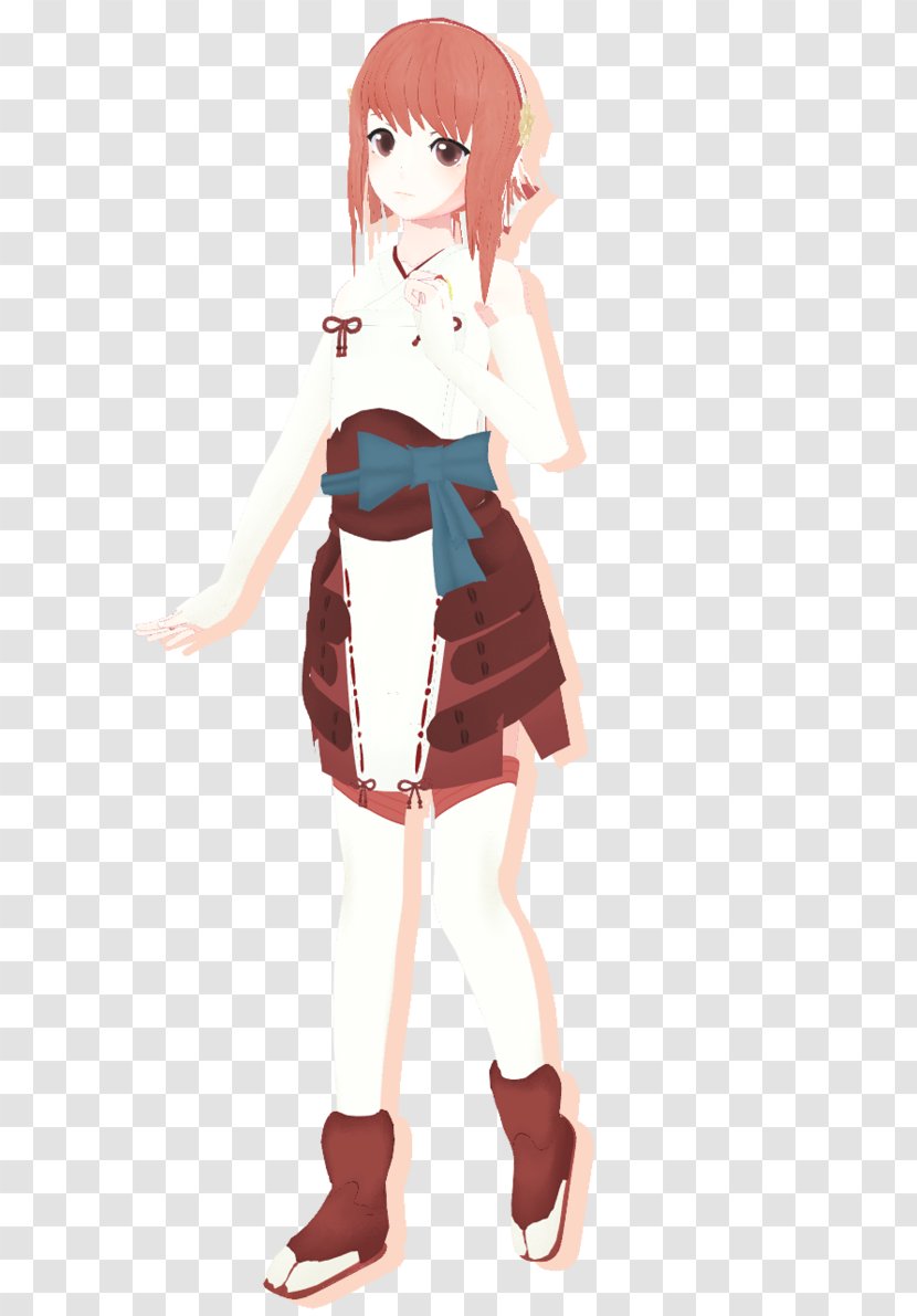 Brown Hair Costume Character - Heart - Hanami Transparent PNG