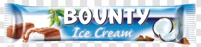 Bounty Chocolate Bar Ice Cream Twix Mars - Flavor Transparent PNG