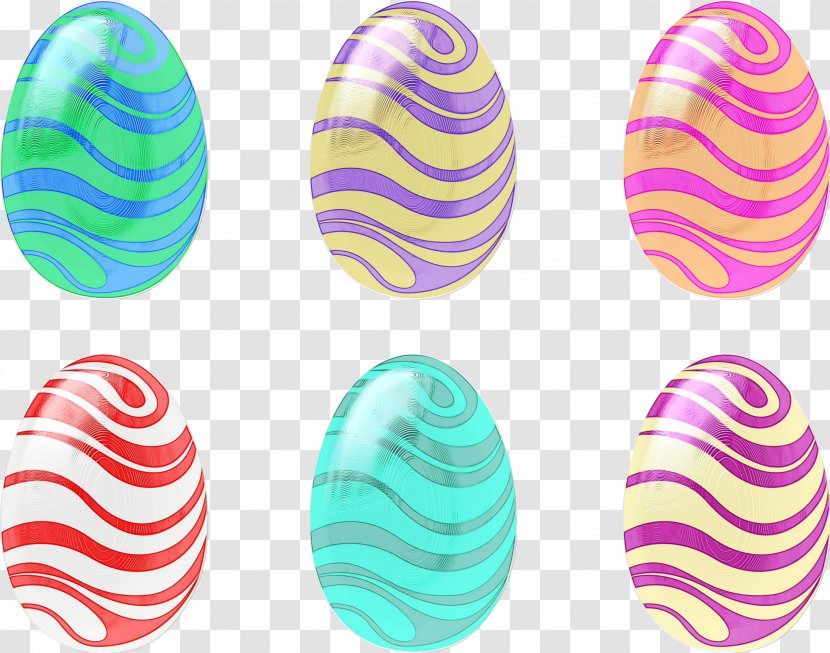 Easter Egg - Turquoise Transparent PNG