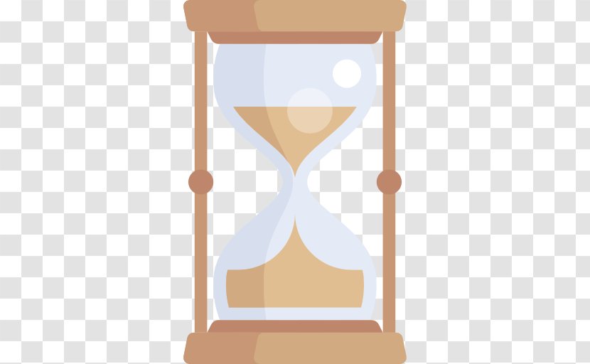 Hourglass Sand Clock Timer Icon - Scalable Vector Graphics - Box Transparent PNG