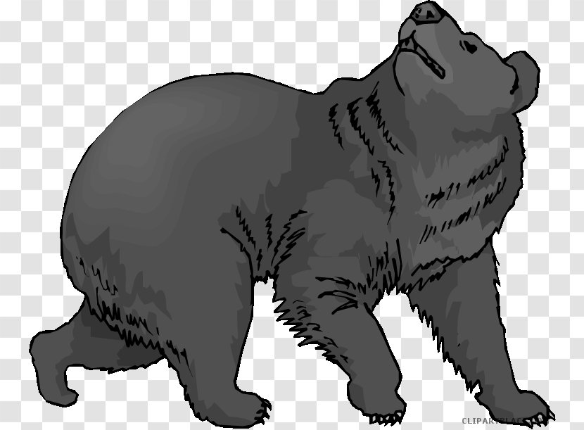 American Black Bear Clip Art Grizzly Polar - Tree Transparent PNG