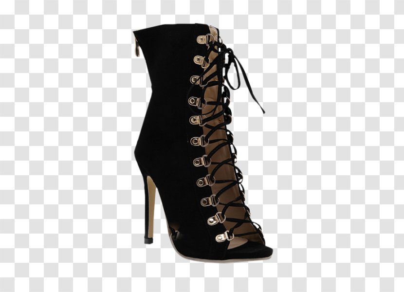 Peep-toe Shoe High-heeled Stiletto Heel Sandal - Peeptoe Transparent PNG