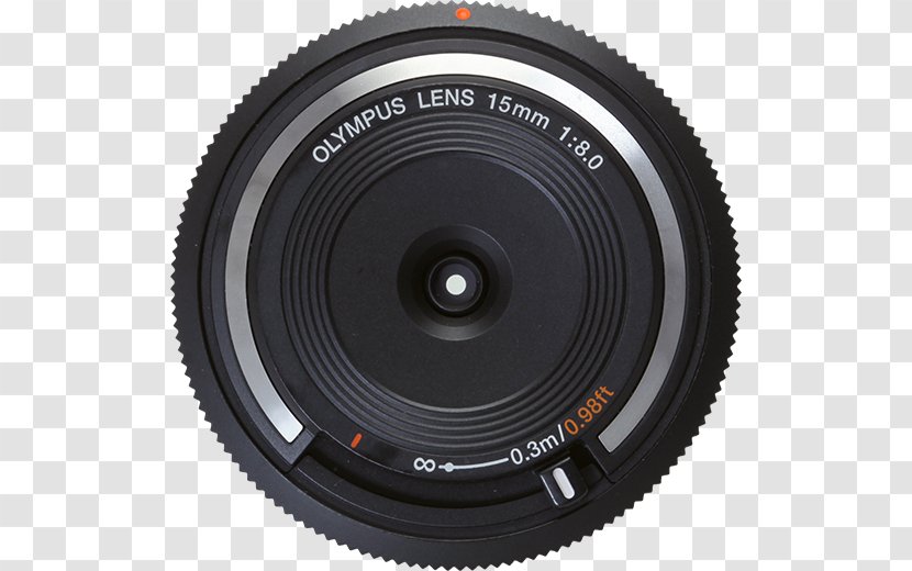 Camera Lens Olympus M.Zuiko Wide-Angle 15mm F/8.0 Photography - Cap Transparent PNG