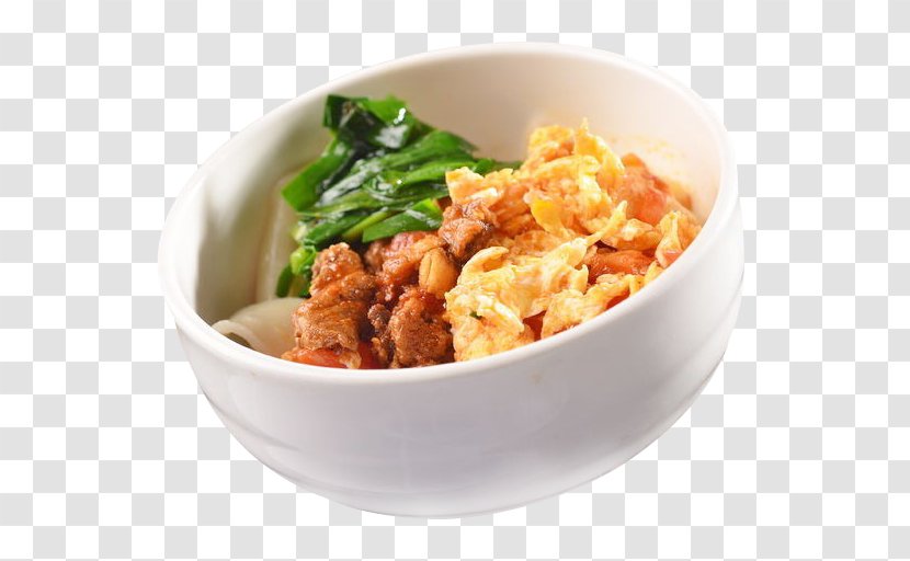 Red Curry Shrimp Roe Noodles Chinese Cuisine Lo Mein - Eggs Smell Of Urine Sub-surface Transparent PNG