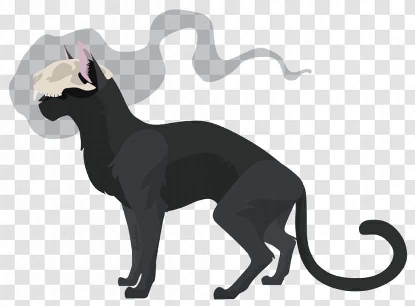 Italian Greyhound Cat Dog Breed Clip Art - Big Cats Transparent PNG