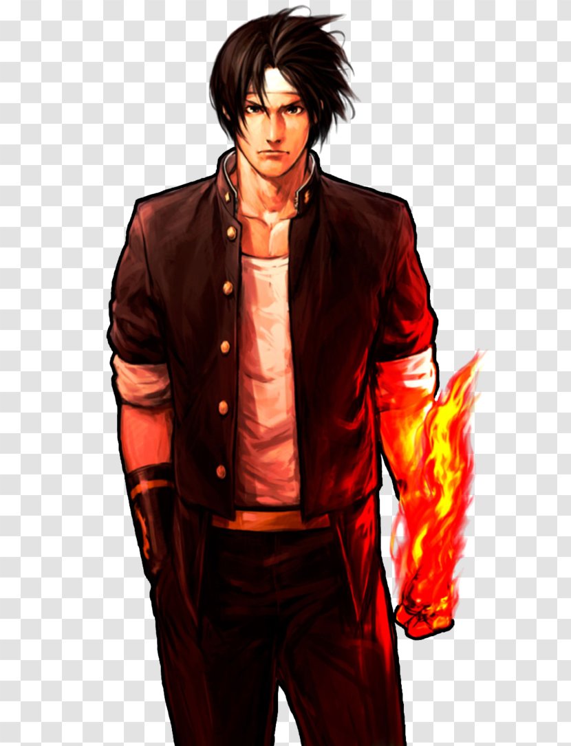 The King Of Fighters '98 XIII Kyo Kusanagi Iori Yagami XIV - Outerwear Transparent PNG