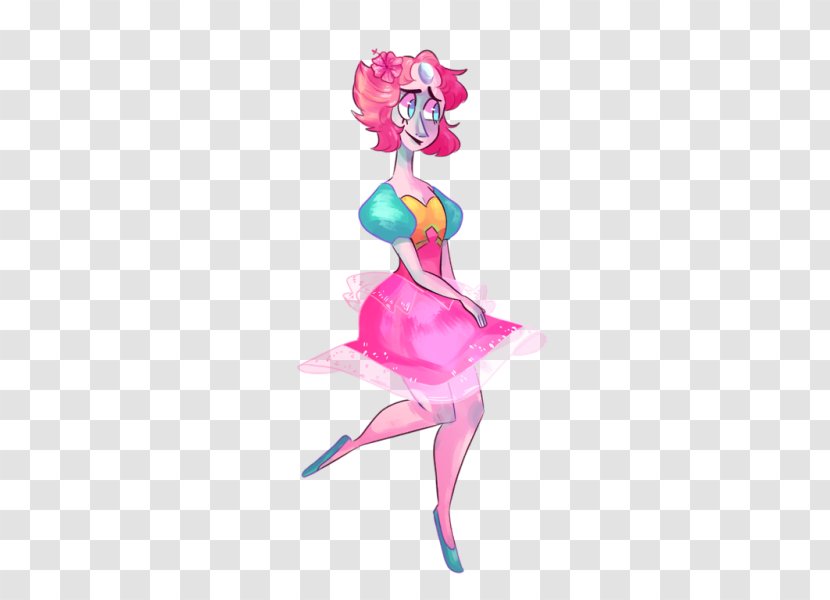 Fashion Illustration Barbie Pink M - Ballet Dancer - Peridot Transparent PNG