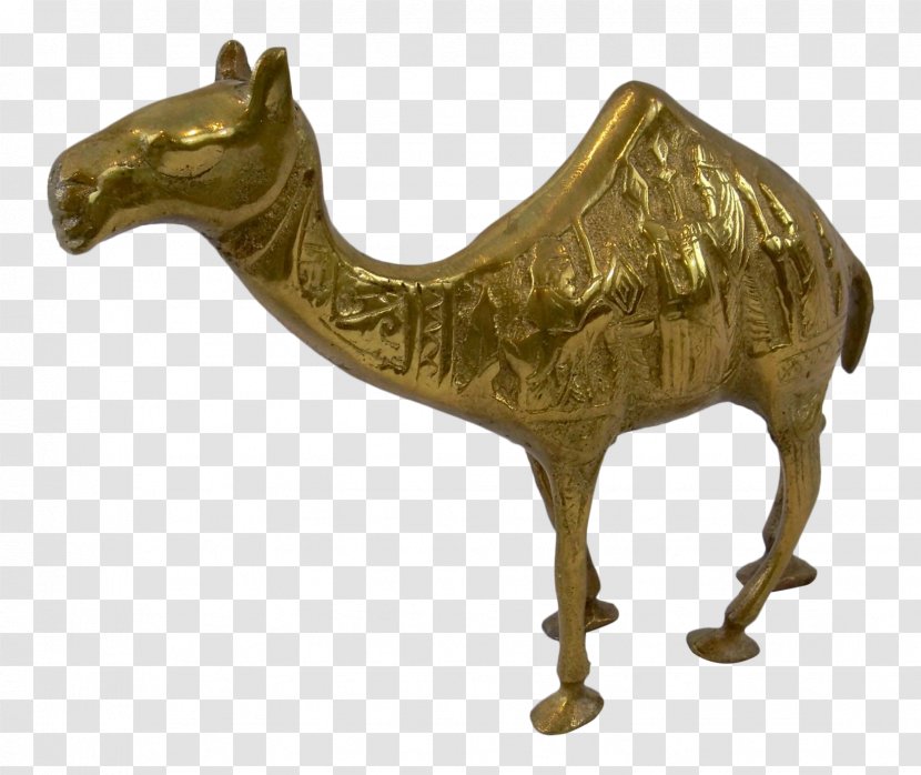 Bronze Sculpture Camel Statue - Brass Transparent PNG
