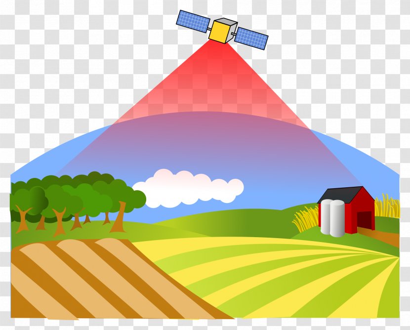 Sensor Remote Sensing Clip Art - Precision Agriculture - Senses Transparent PNG