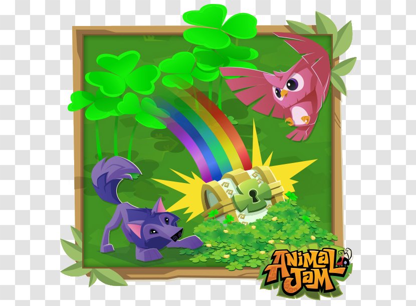 National Geographic Animal Jam Four-leaf Clover Luck - Adventure Transparent PNG