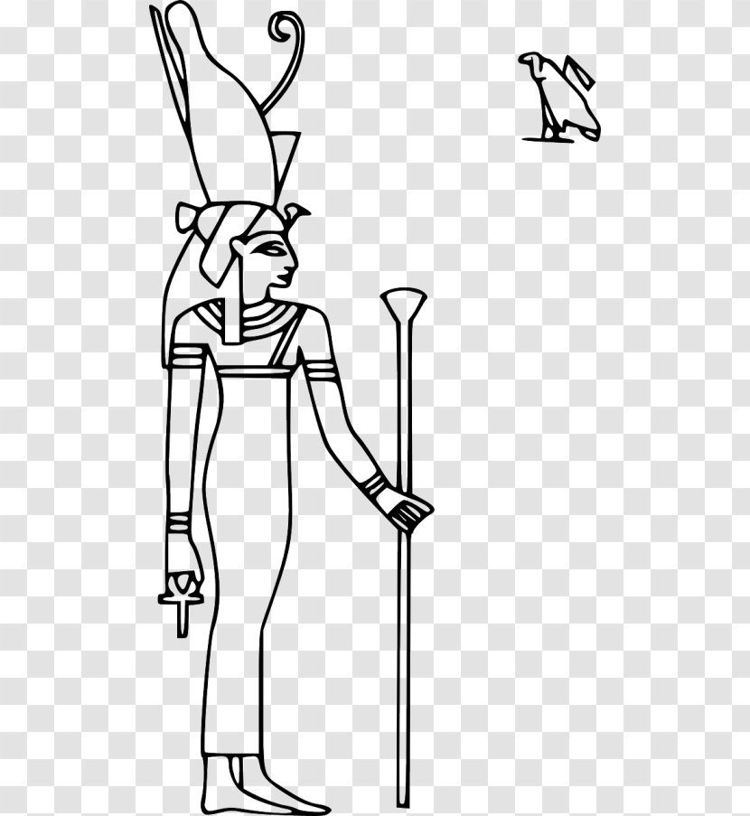 Ancient Egyptian Religion Isis Clip Art Goddess - Mythology Transparent PNG