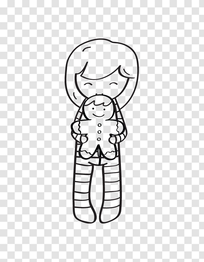 Thumb Clip Art Human Drawing Line - Cartoon - Baby Shower Paper Cut Outs Transparent PNG