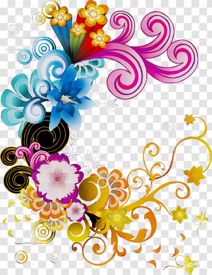 Floral Design Cut Flowers Illustration - Visual Arts Transparent PNG