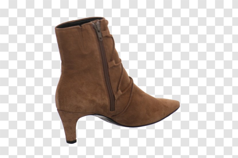Cowboy Boot Suede Slipper Brown Footwear - Beige - Sandal Transparent PNG