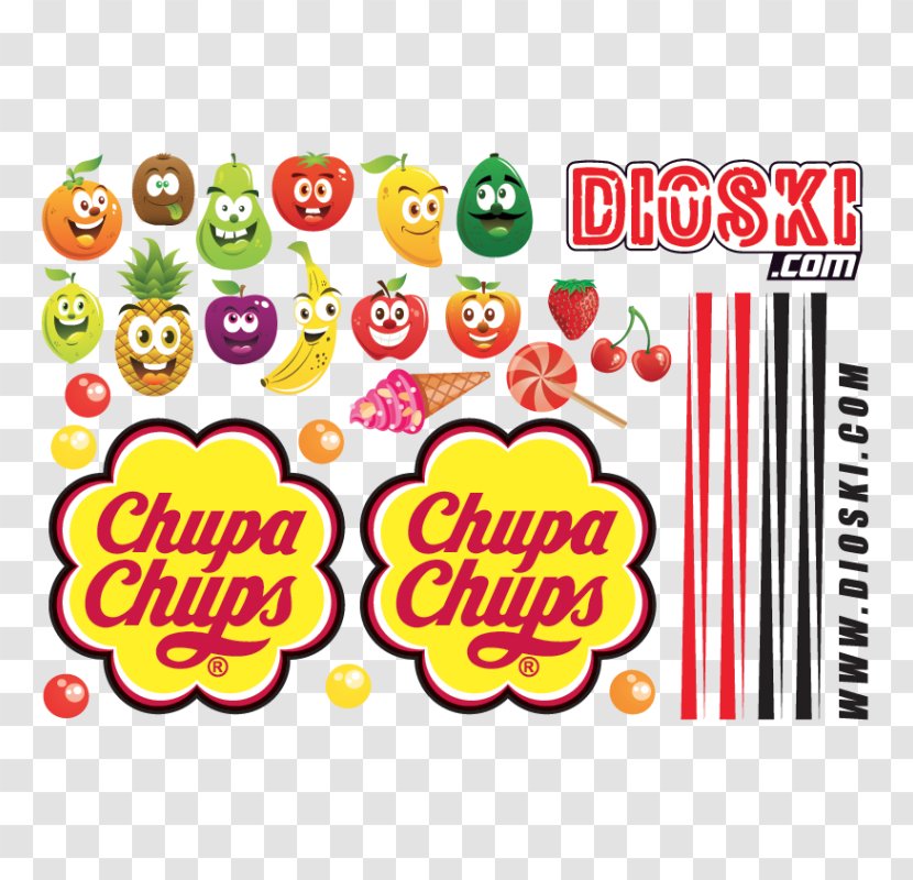 Chupa Chups Logo Surprise Lollipop 12G - Brand - The Best Of 300gLollipop Transparent PNG