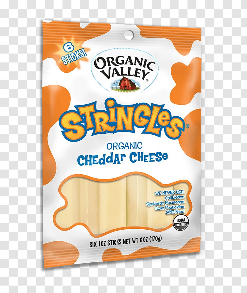 Organic Valley Stringles String Cheese Milk Food Transparent PNG
