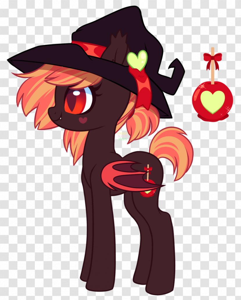 Candy Apple Caramel Toffee Autumn Horse - Like Mammal Transparent PNG