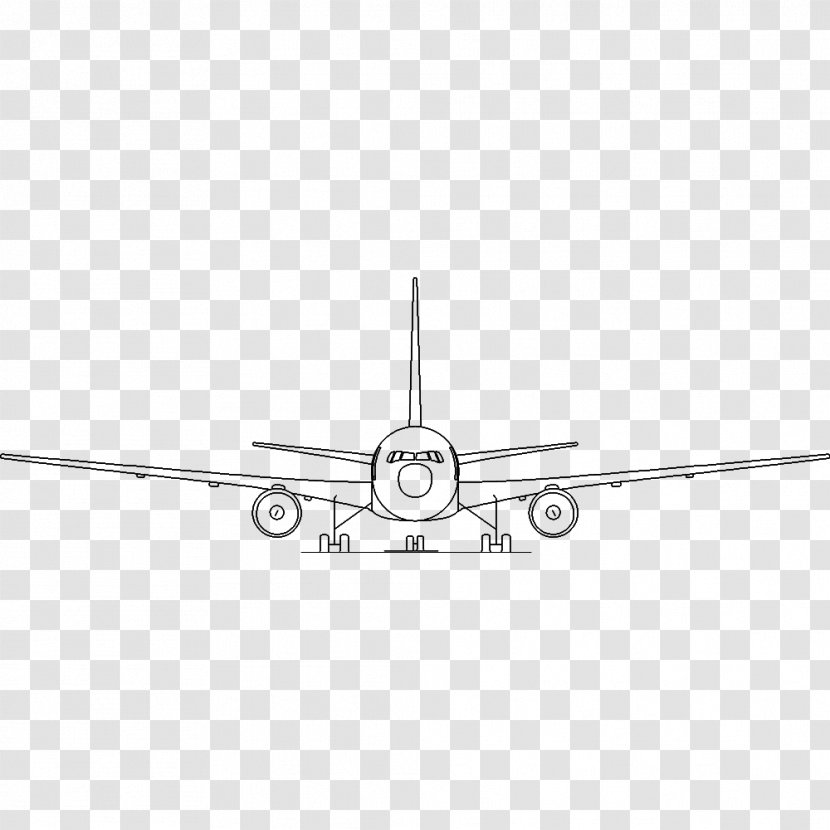 Airliner Aerospace Engineering - Propeller - Boeing 767 Transparent PNG