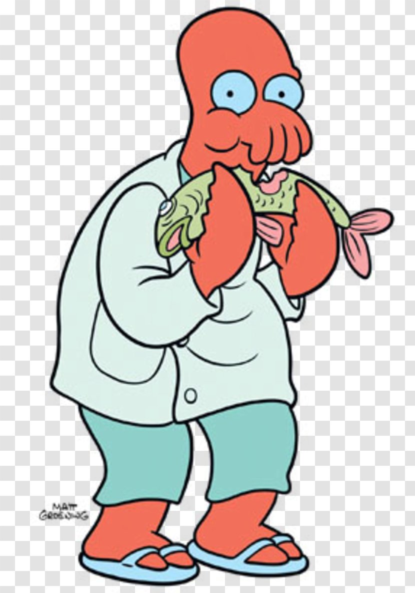 Zoidberg Professor Farnsworth Futurama: Worlds Of Tomorrow Zapp Brannigan Bender - Television Transparent PNG