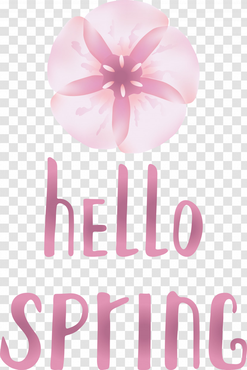 Font Flower Petal Pink M Meter Transparent PNG