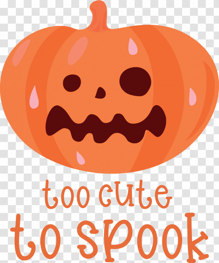 Halloween Too Cute To Spook Spook Transparent PNG