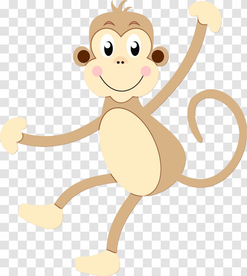 Birthday Boy - Tail - Old World Monkey Animal Figure Transparent PNG