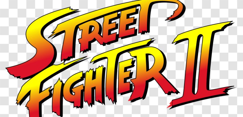 Street Fighter II: The World Warrior Clip Art Yellow Brand Logo - 2 Transparent PNG