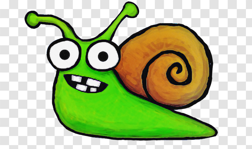 Cartoon Insects Leaf Snail Slug Transparent PNG