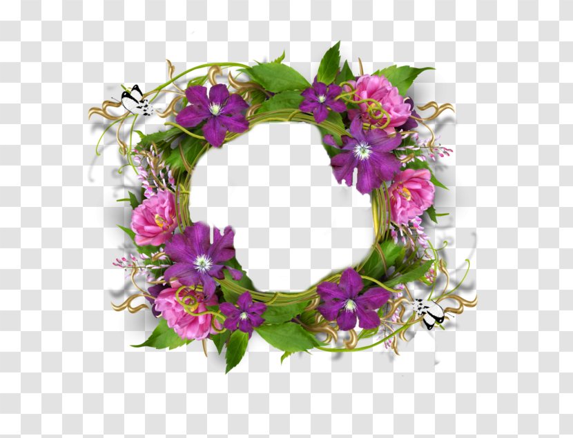 Floral Design Wreath Cut Flowers Flower Bouquet - Crown Transparent PNG