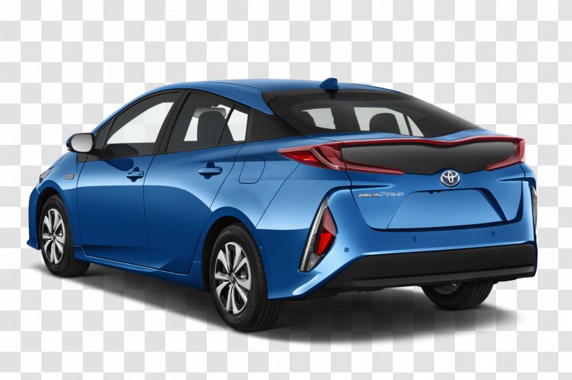 2017 Toyota Prius Prime Car 2018 Plug-in Hybrid - Bumper Transparent PNG