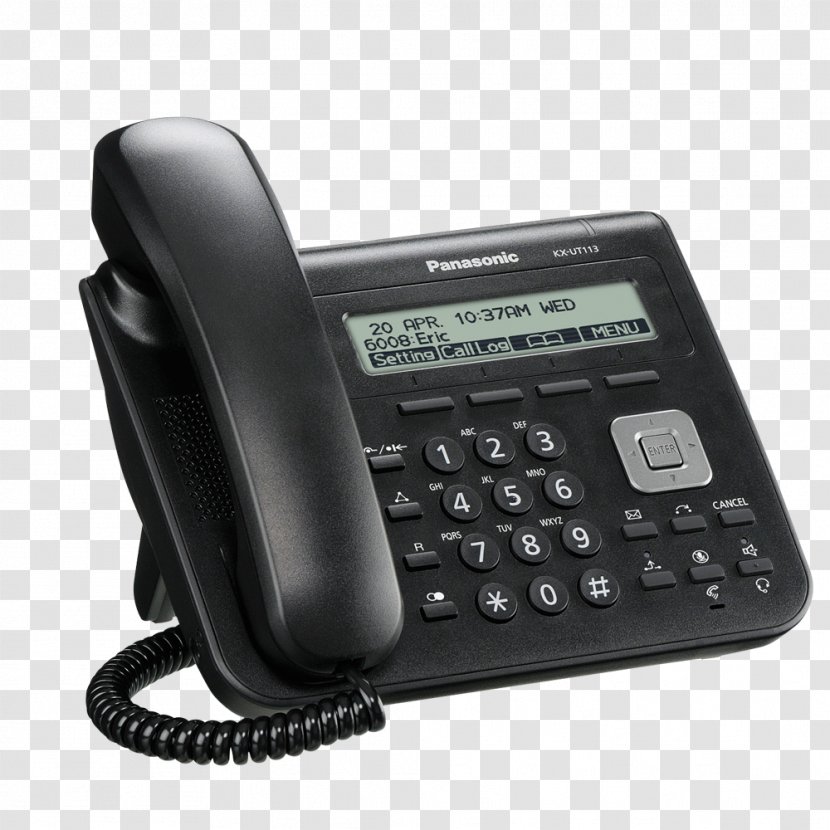 Session Initiation Protocol VoIP Phone Telephone Panasonic Voice Over IP - Voip - Telephones Transparent PNG