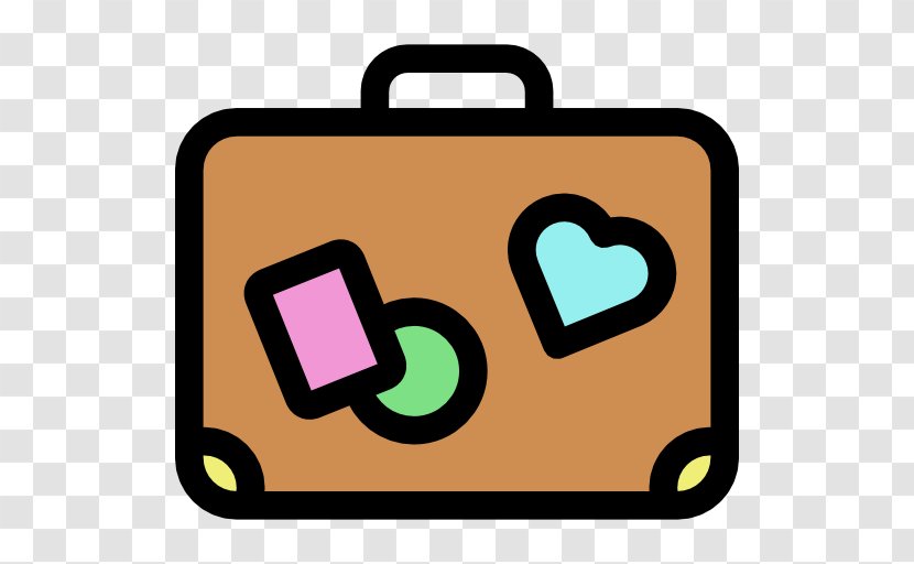 Suitcase Baggage Travel Clip Art - Rectangle Transparent PNG