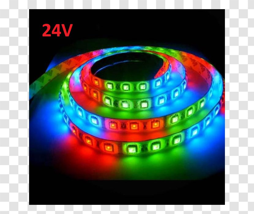 LED Strip Light Light-emitting Diode RGB Color Model Lamp - Smd Led Module Transparent PNG