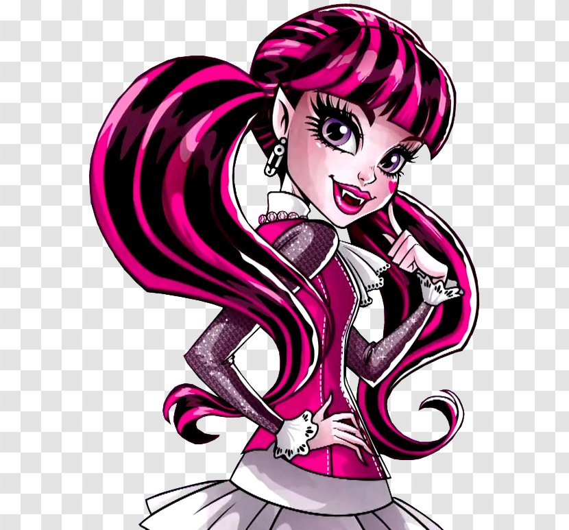 Monster High Ghoul Count Dracula Doll - Heart Transparent PNG