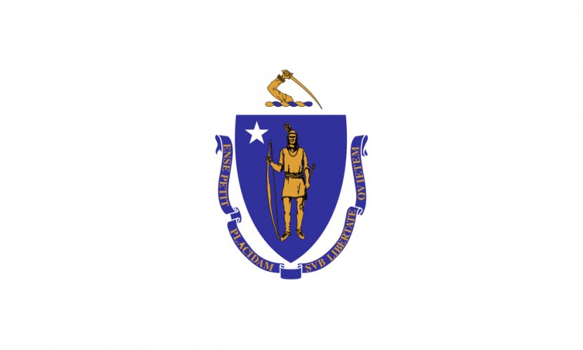 Flag Of Massachusetts Thirteen Colonies Ense Petit Placidam Sub Libertate Quietem - The United States - Outline Transparent PNG