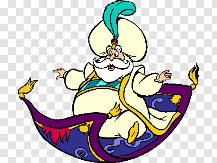 Aladdin The Sultan Princess Jasmine Jafar Genie - Jr - Recreation Transparent PNG