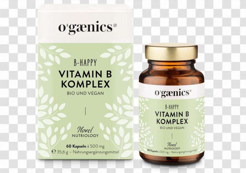 Dietary Supplement Ogænics® B Vitamins Capsule - Methylcobalamin - Vitamin Transparent PNG