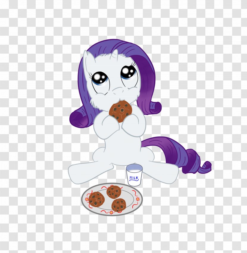Milk Breakfast Pony Biscuits Foal - Fictional Character - Cookies Transparent PNG