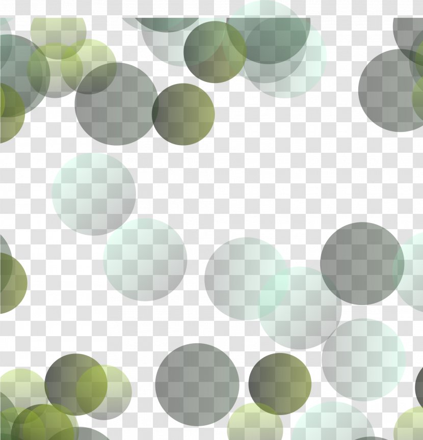 Circle Pattern - Green - Frame Transparent PNG